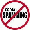 no social spam plise