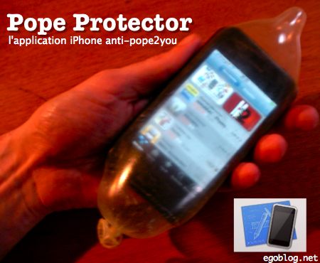 Pope Protector iPhone app